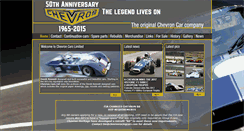 Desktop Screenshot of chevronracingcars.com